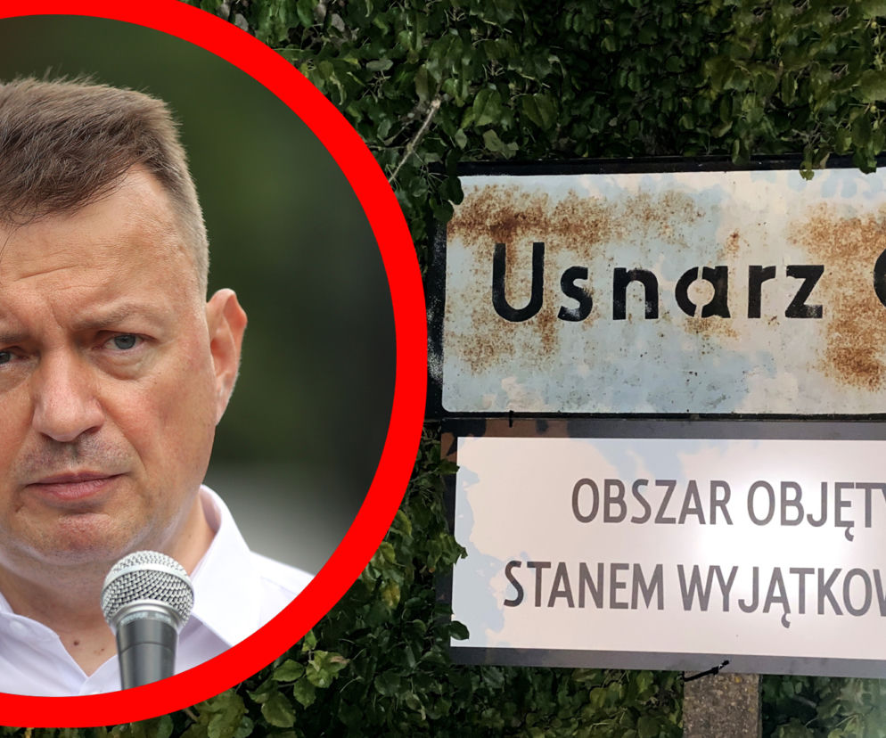 Mariusz Błaszczak, stan wyjątkowy Usnarz Górny 