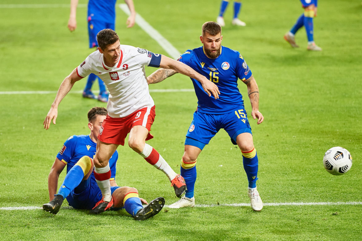 Robert Lewandowski na okładce