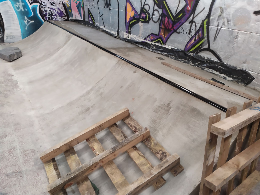 Podziemny skatepark w centrum Szczecina