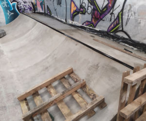 Podziemny skatepark w centrum Szczecina