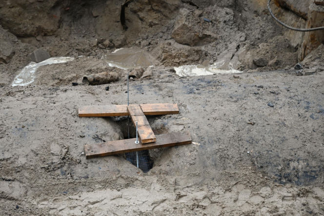 Odkopali zabytkowy most