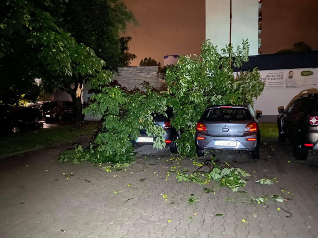 Bałuty po nawałnicy 