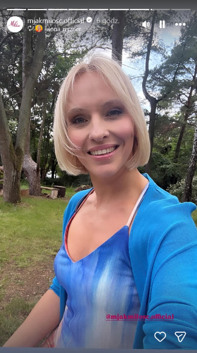 M jak miłość nowy sezon na planie. Dorota (Iwona Rejzner)