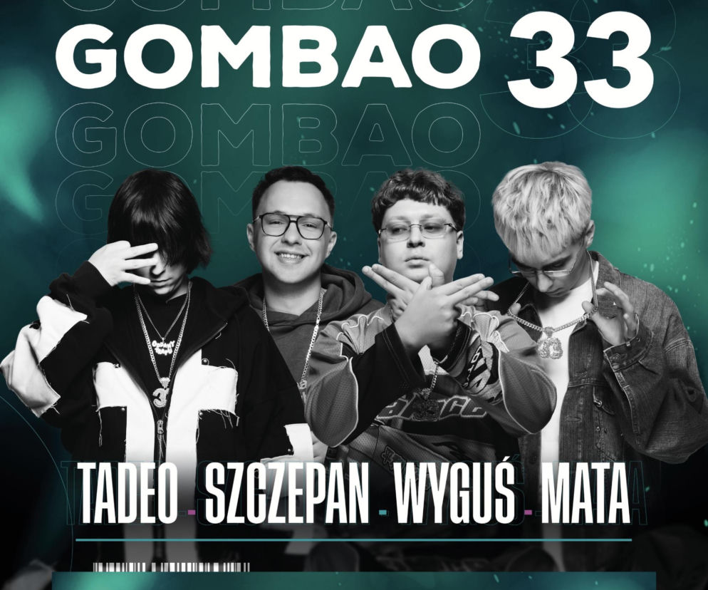 Rapowy finisz lata w Stargardzie! GOMBAO 33 w Amfiteatrze!