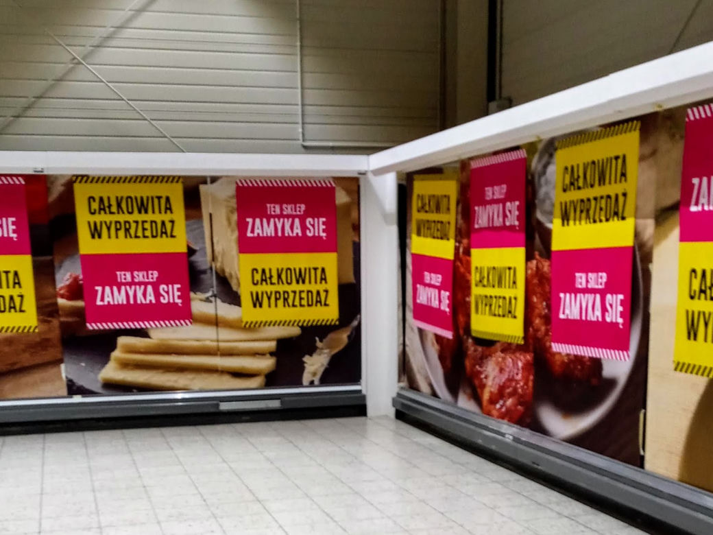 Tesco znika ze Szczecina