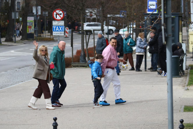 Misiek Koterski spędza Wielkanoc z rodziną w Sopocie