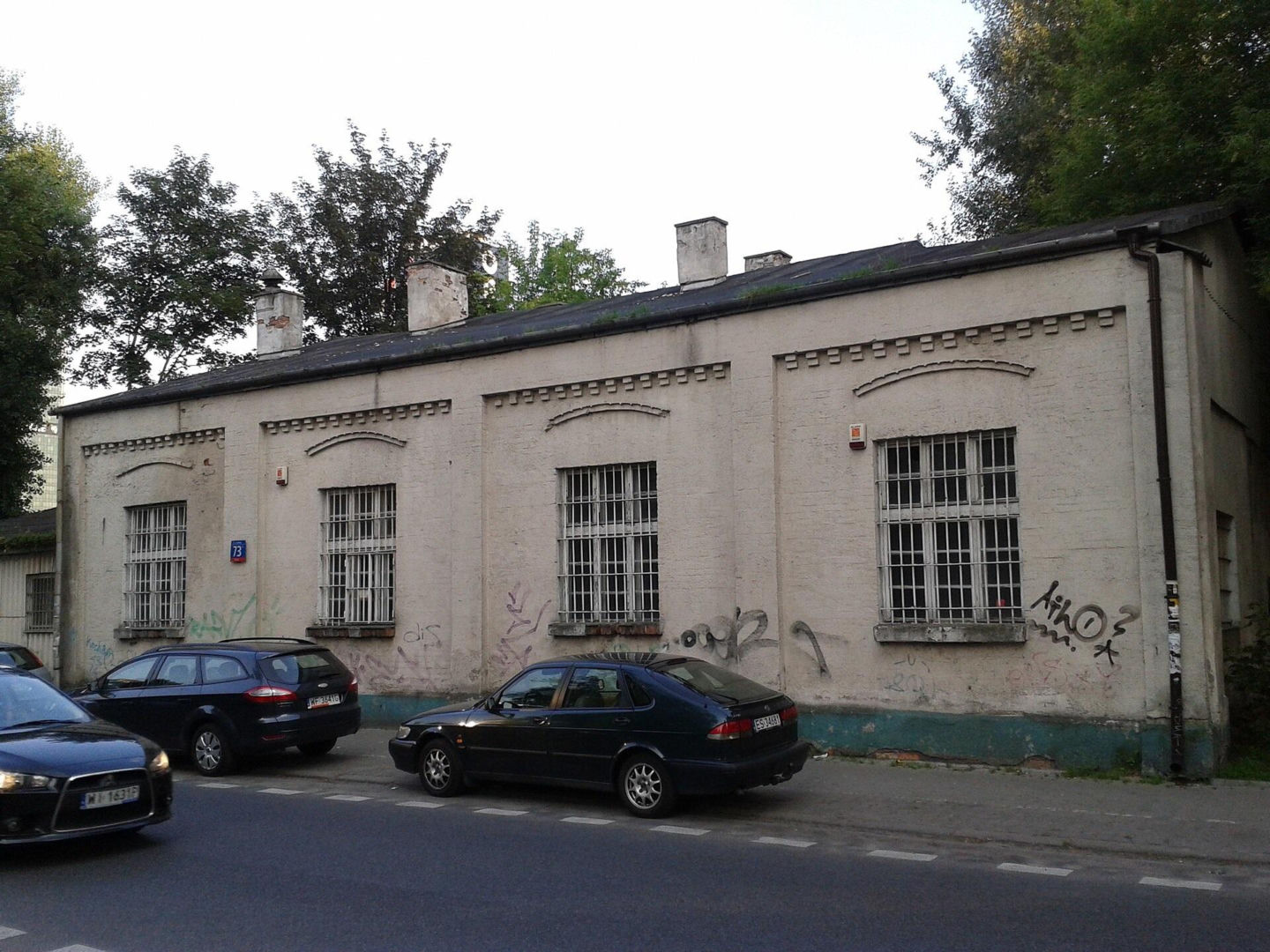 Nieistniejący budynek przy Chmielnej 73 w Warszawie