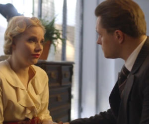 Bodo odcinek 10. Eugeniusz Bodo (Tomasz Schuchardt), Zula Pogorzelska (Roma Gąsiorowska)