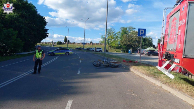 Tragiczny wypadek w Bychawie. Nie żyje 32-letni motocyklista