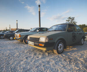 Spotkanie grupy Youngtimer Warsaw pod PGE Narodowym