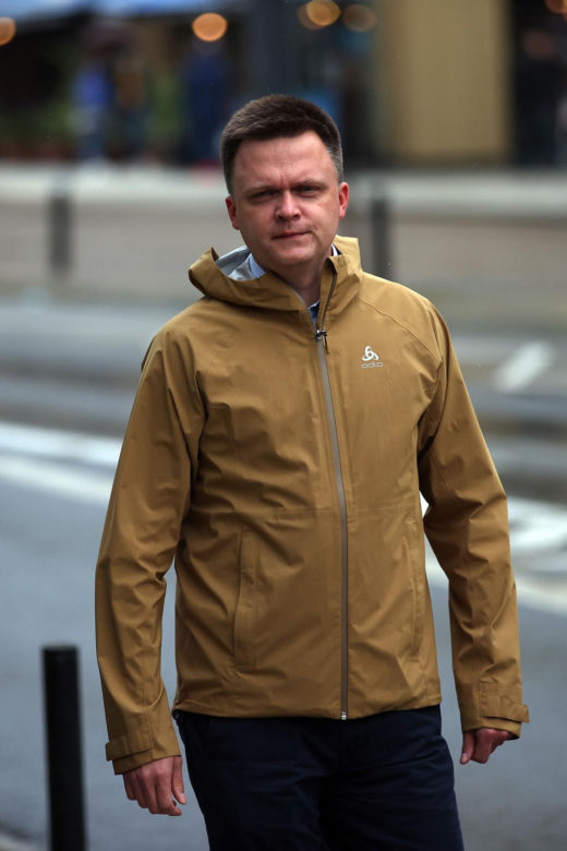Tak się stroi Szymon Hołownia