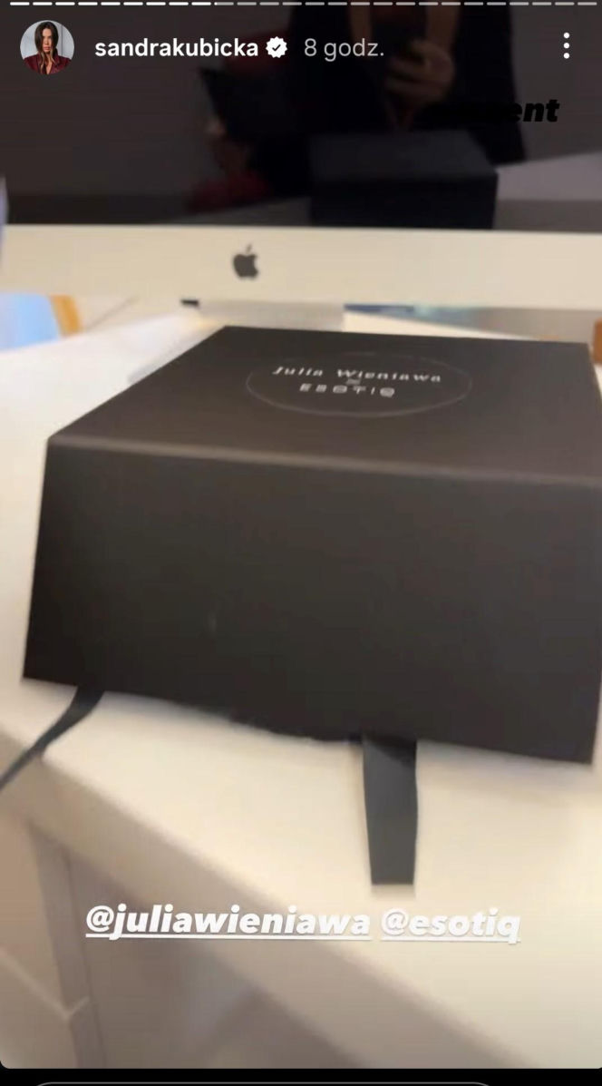 Sandra Kubicka pokazała prezent od... byłej Alka Barona. Miło?