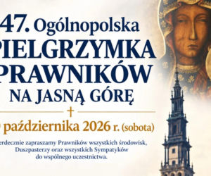 10 października: 47. Ogólnopolska Pielgrzymka Prawników 