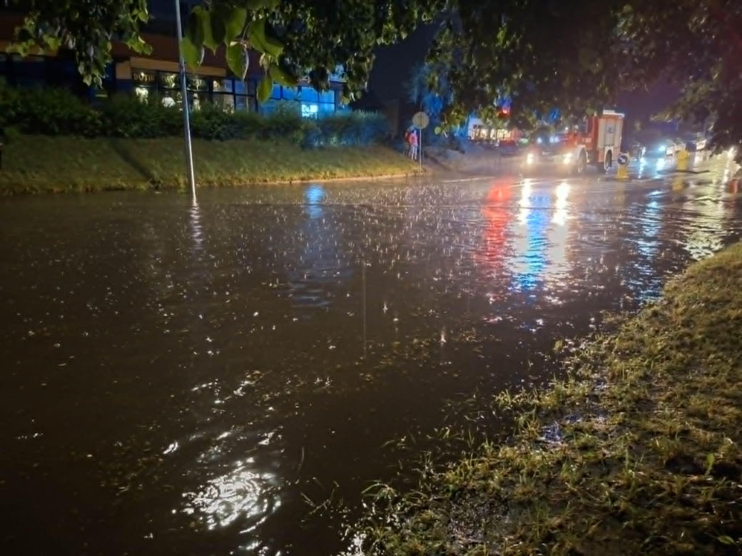 Zalane Starachowice. Widoki po burzy