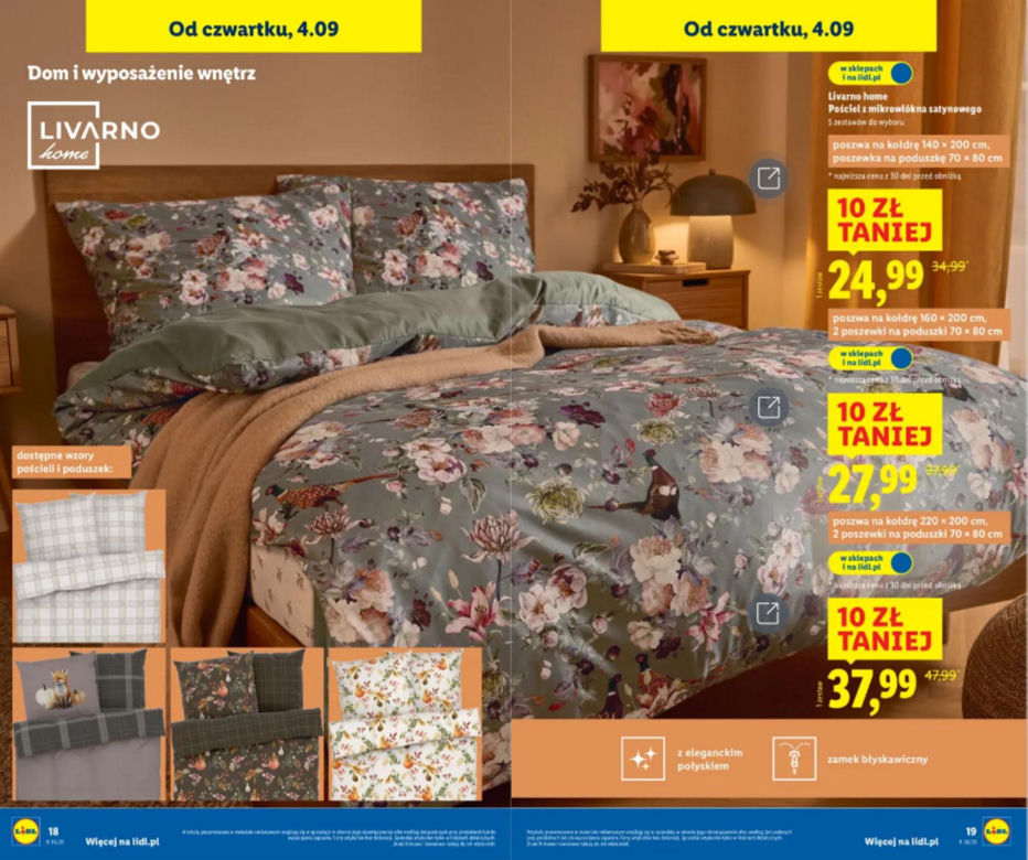Jesienne promocje w Lidlu