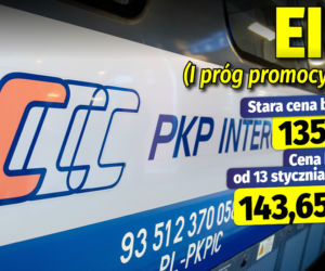 PKP Intercity zmienia ceny biletów! Są podwyżki! 
