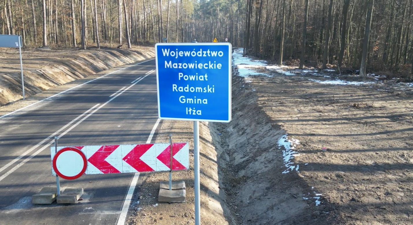 Nowa droga i most w Seredzicach