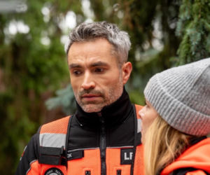 Na sygnale odc. 826. Benio (Hubert Jarczak), Basia (Anna Wysocka-Jaworska)