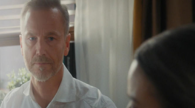 M jak miłość odc. 1928. Magda (Anna Mucha), Andrzej Budzyński (Krystian Wieczorek)