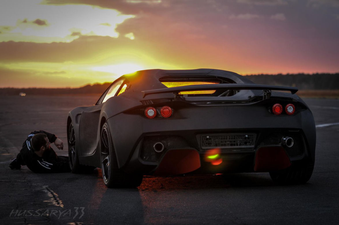 Arrinera Hussarya podczas testów