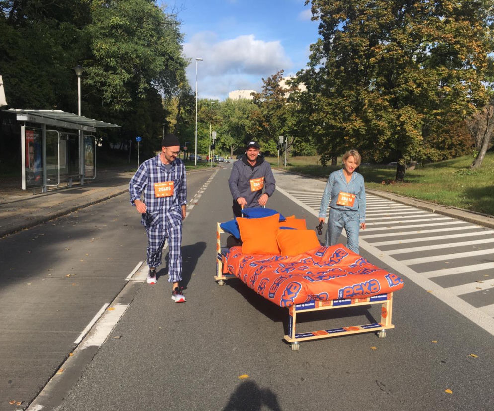 Bieg Poranka Radia Eska w piżamach