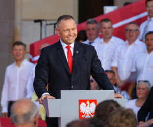 Marta Nawrocka na rocznicy zaprzysiężenia męża