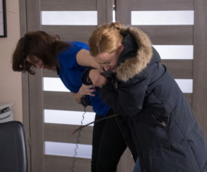 Na Wspólnej odc. 2713. Weronika (Renata Dancewicz), Olga (Gabriela Frycz)