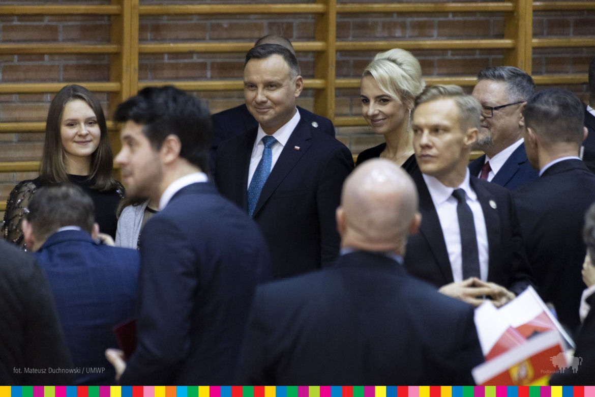 Prezydent RP Andrzej Duda w Kolnie