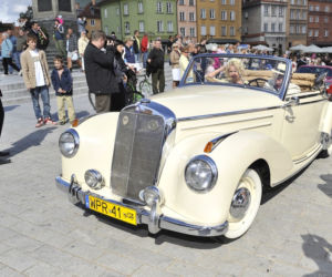 Parada Mercedesów w Warszawie 