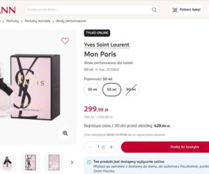 Rossmann przecenił kultowe perfumy YSL. To zapach idealny na lato, którego nie kupisz stacjonarnie