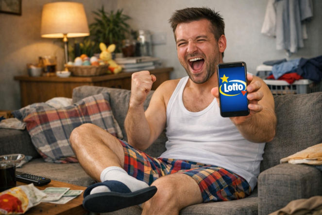 Został milionerem na Wielkanoc! Polak trafił fortunę w Eurojackpot, grając… z kanapy
