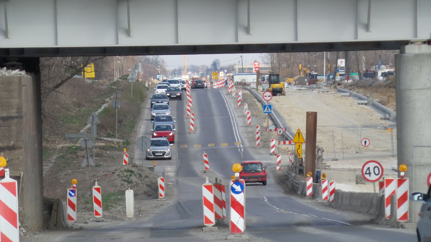 Kraków: Prace na Igołomskiej idą pełną parą, wielka inwestycja trwa