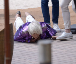 Wywinęła orła w Cannes