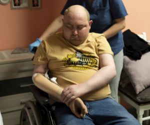 Volodymir trafił do hospicjum