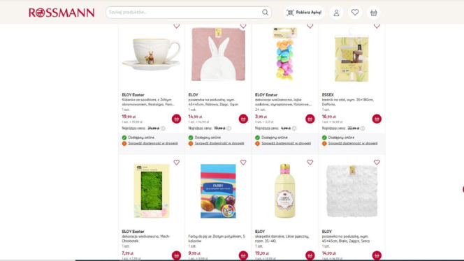 Wielkanocna promocja w Rossmann. Dziesiątki produktów kupisz teraz w niższej cenie