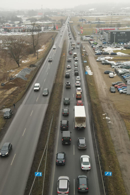 Korki na zakopiance i tłumy w Zakopanem na święta
