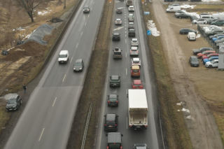 Korki na zakopiance i tłumy w Zakopanem na święta