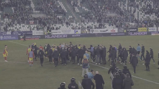 Radomiak - Korona: Awantura na boisku