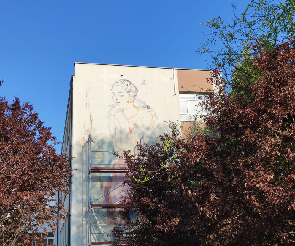 Mural Pytia w Radomiu