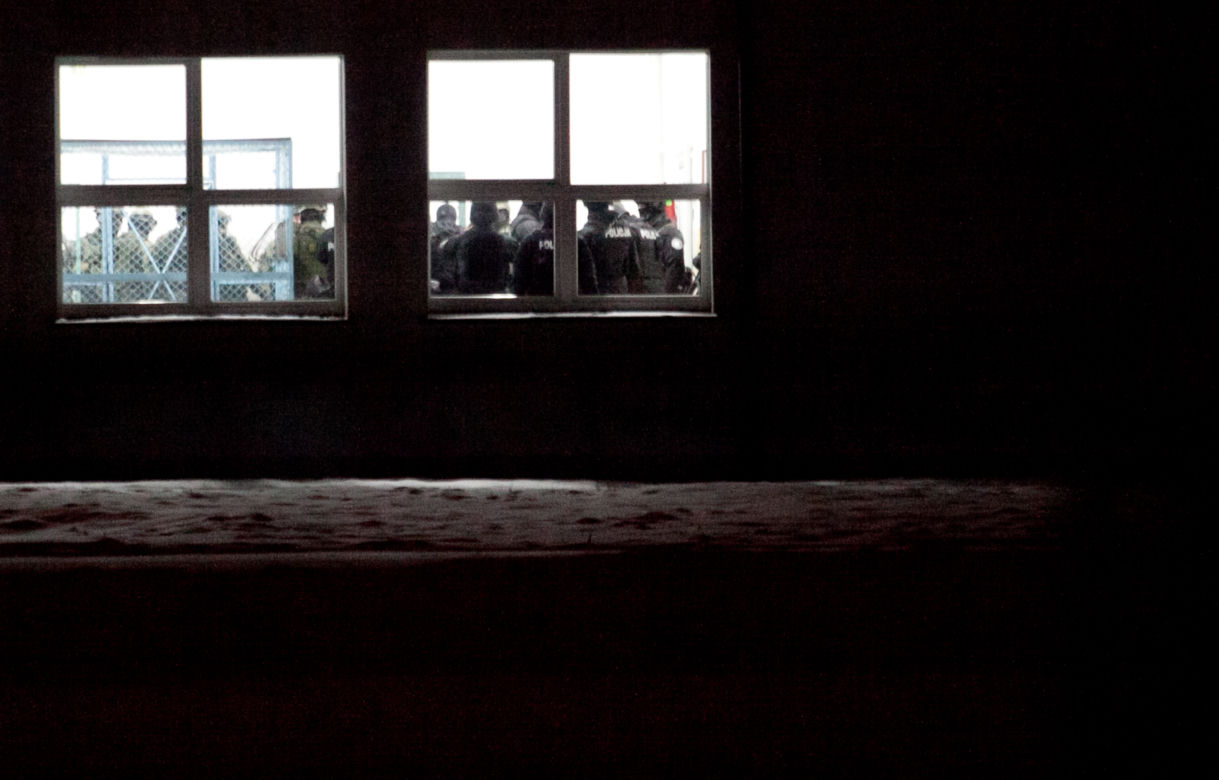 SANOK: Film z akcji antyterrorystów. AKCJA PRZEPROWADZONA WZOROWO