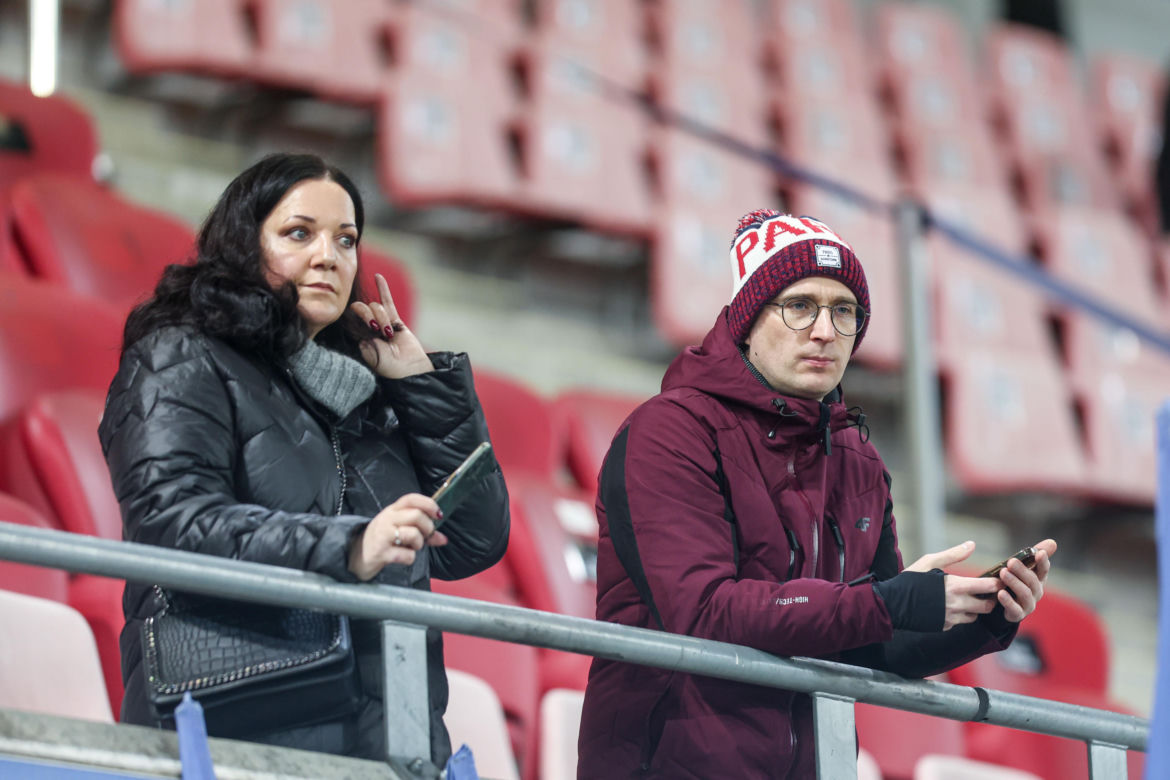Piast Gliwice - Legia Warszawa, zdjęcia kibiców i zawodników z meczu 18. kolejki PKO BP Ekstraklasy