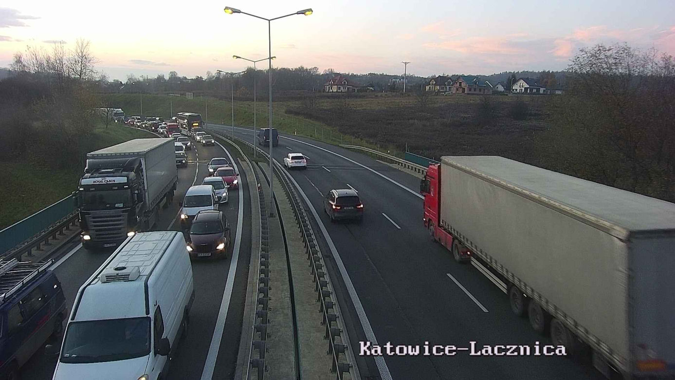 Gigantyczne utrudnienia i korki na obwodnicy Krakowa