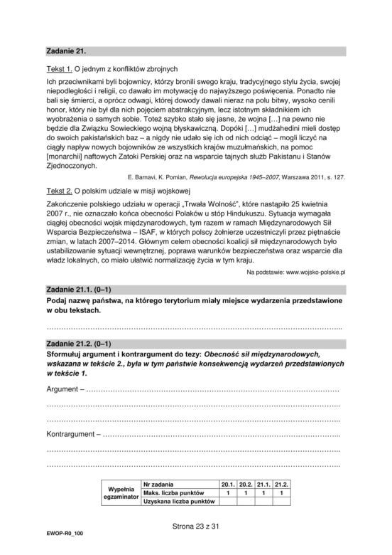 Matura 2025: WOS poziom rozszerzony 13.05.2025. ARKUSZE CKE [Formuła 2015]	