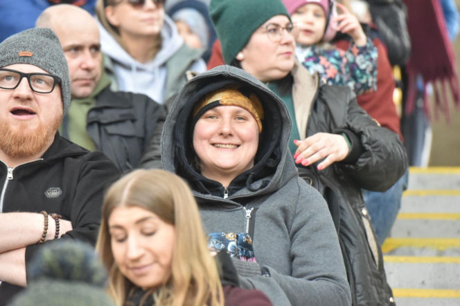 PRES Grupa Deweloperska Toruń - Stelmet Falubaz Zielona Góra, zdjęcia kibiców i zawodników ze sparingu na Motoarenie