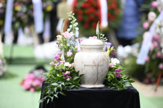 Pogrzeb Bożeny Dykiel