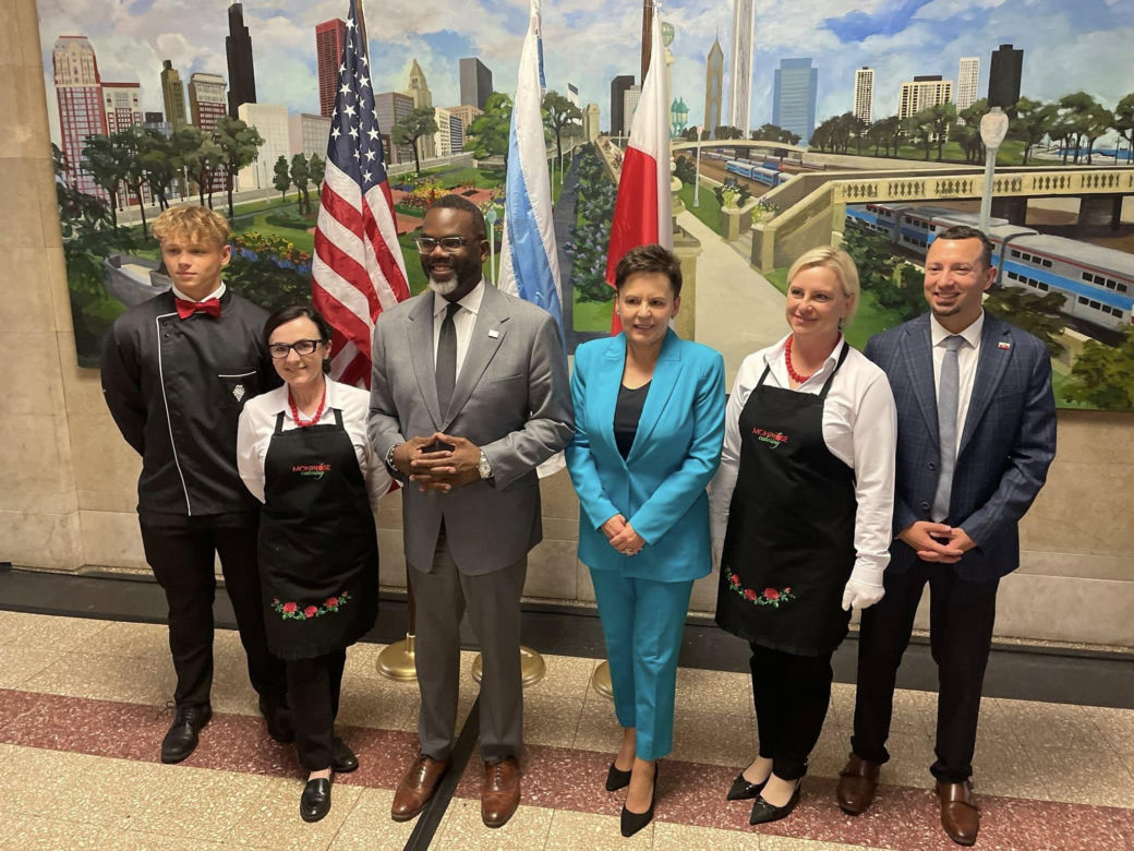 Śniadanie z okazji Miesiąca Dziedzictwa Polskiego u burmistrza Chicago