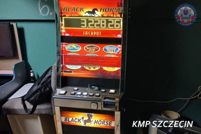 Jaskinia hazardu w centrum Szczecina rozbita