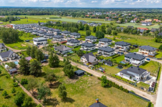 Głosków, gmina Piaseczno. Nowe osiedle deweloperskie