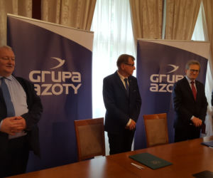 Podpisanie umowy między Grupą Azoty S.A. i Akademią Górniczo-Hutniczą w Krakowie