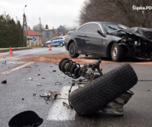 Wypadek w Rybiku. Cztery osoby poszkodowane, w tym dwoje dzieci [ZDJĘCIA]